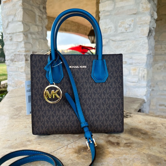 Michael Kors Mercer small Satchel&wallet signature - Picture 2 of 13